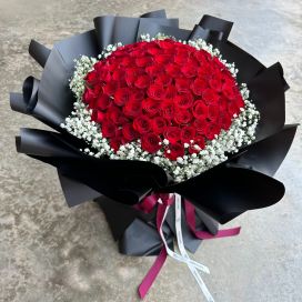 99 Roses - Blooming Love (Red in Lil' Black Dress)